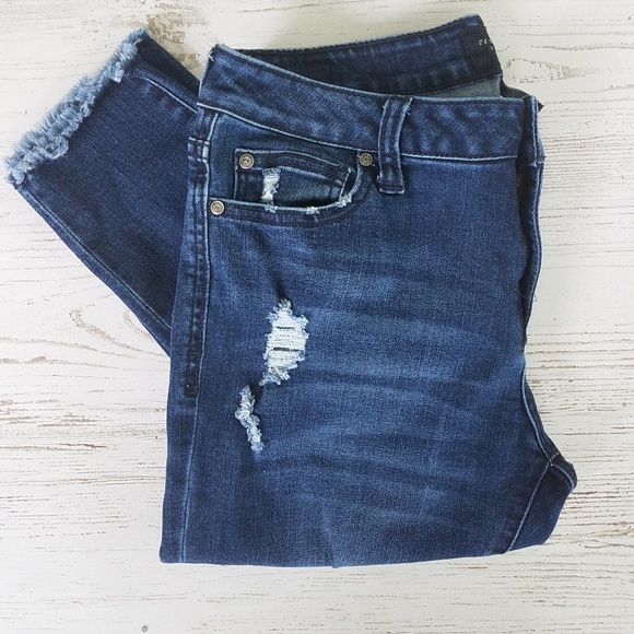 Celebrity Pink Denim - Celebrity Pink Distressed Ankle Skinny Jeans